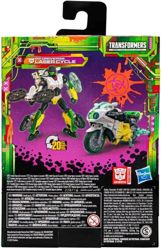 Vista 5 de G2 Universe Laser Cycle Deluxe Class Transformers Legacy Evolution