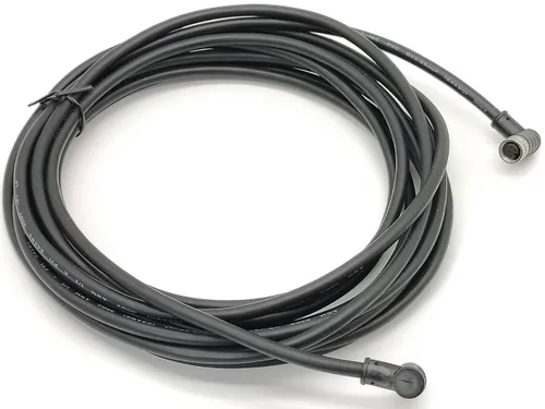 Vista 7 de M8 Profinet Cable impermeable 3 Pin de ángulo recto hembra enchufe macho Cable de moding con 1M PVC 26AWG Cable