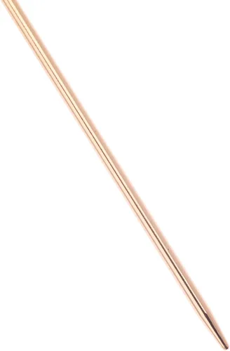 Vista 6 de Barfly Púas de cóctel, nudo de bambú, chapado en cobre, juego de 12
