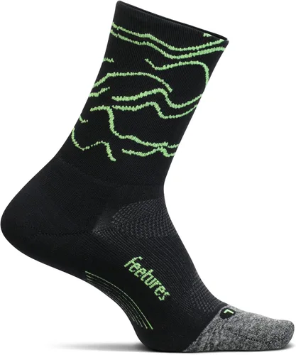 Vista 48 de Feetures Elite Ultra Light Cushion Mini Crew Sock - Calcetines deportivos con compresión dirigida