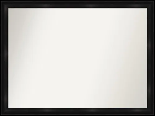 Vista 55 de Amanti Art Espejo personalizado, gran espejo de baño estrecho, espejo de pared o espejo de tocador de baño sobre el fregadero (24 x 24 pulgadas)