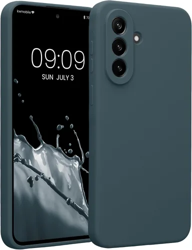 Vista 63 de kwmobile Funda compatible con Samsung Galaxy A13 4G - Funda delgada de silicona TPU - Acabado suave al tacto - Amarillo radiante