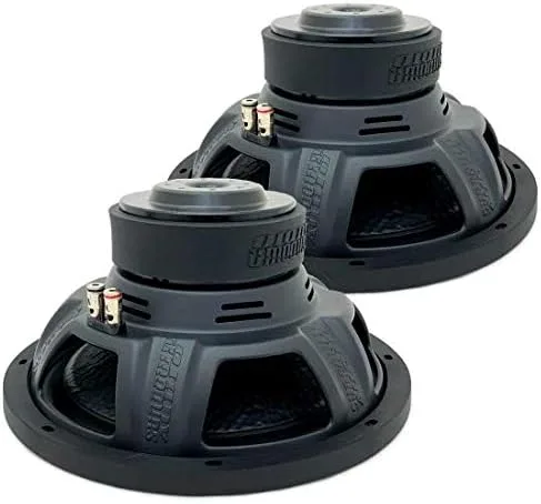 Vista 4 de Sundown Audio LCS v2 D4 12" 300W RMS Dual 4Ohm Subwoofers (par)