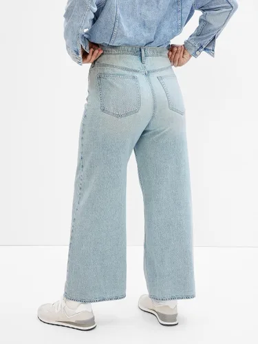 Vista 4 de GAP Women's Wide Leg Jeans