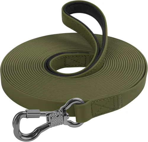 Vista 9 de XiaZ Correa larga impermeable para perros, correa larga de entrenamiento para perros grandes, medianos y pequeños, al aire libre, caminar, jugar