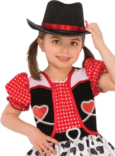 Vista 2 de Rubie's Disfraz de vaquera para niños, Como se muestra