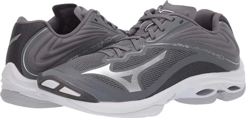 Vista 7 de Mizuno Wave Lightning Z6 - Zapatos de voleibol para mujer, Gris