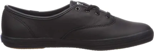 Vista 6 de Keds Champion - Zapatillas de piel para mujer, Negro, 6