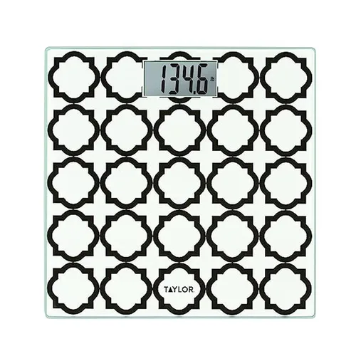 Vista 4 de Taylor Precision Products - Báscula digital para peso corporal, capacidad altamente precisa de 400 libras, escala de encendido y apagado automático