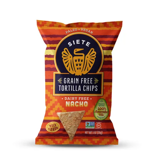 Vista 16 de Siete Chips de tortilla sin granos, sin gluten, aprobados por Whole30, paleo, vegano, sin OMG, chips de inmersión, 5 onzas (paquete de 3)