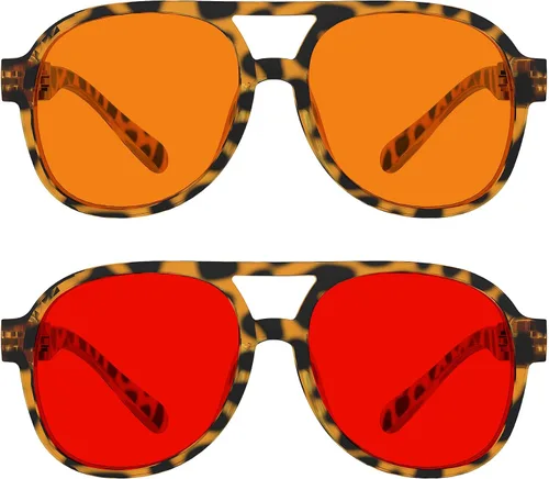 Vista 185 de Eyekepper Gafas de luz azul para hombre y mujer, paquete de 6 lentes Pilot Paquete de 6 color mezclado