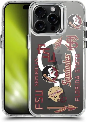 Vista 329 de Oficial Universidad Estatal de Florida FSU Soft Gel Case para iPhone de Apple 7 Plus/iPhone 8 Plus, Banner