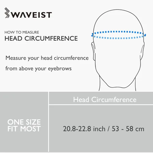 Vista 7 de WAVEIST Gorro 100% algodón para hombres y mujeres, gorro cálido y suave, unisex, adecuado para deportes de ocio de invierno, talla única