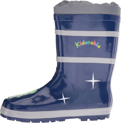 Vista 9 de Blue Space Hero Botas de lluvia de goma natural