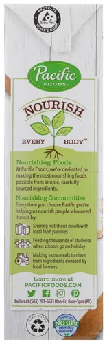 Vista 6 de Pacific Natural Foods - Bebida de avena natural orgánica, original, 32 onzas líquidas