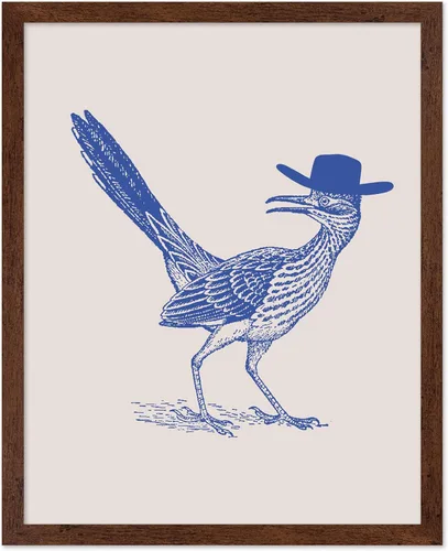 Vista 43 de Poster Master Póster de You've Yeed Your Last Haw, estampado retro de vaquero azul, arte occidental, arte moderno, arte del salvaje oeste, regalo