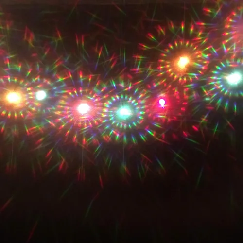 Vista 3 de Gafas de difracción en espiral: para raves, festivales y más