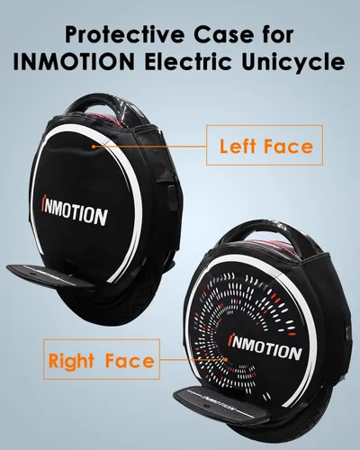 Vista 4 de INMOTION Cubierta protectora de monociclo eléctrico, funda anticolisión anticaídas para V5/V5F una rueda Hoverboard