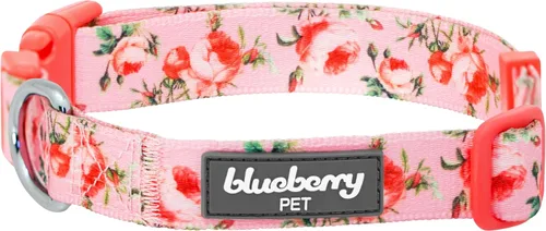 Vista 16 de Blueberry Pet 10+ Patrones Primavera Aroma Floral Collares, Collares Personalizados Turquesa