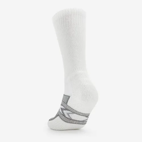 Vista 2 de Thorlos Unisex Adults 12 Hour Shift Thick Padded Over-The-Calf Work Socks BlackGrey Large