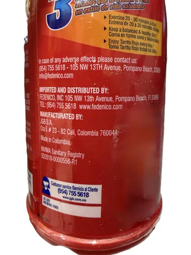 Vista 5 de Kola Granulada Tarrito Rojo - Sabor Tradicional - 11.50 oz/330g