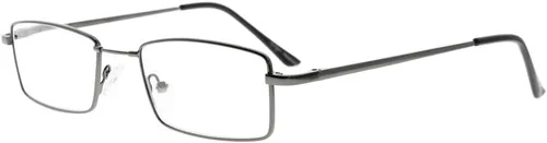 Vista 14 de Eyekepper Anteojos de lectura con bisagras de resorte con puente de titanio de memoria flexible para hombres y mujeres (negro, +0.50)