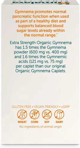 Vista 7 de Himalaya Extra Strength USDA Organic Gymnema Sylvestre Extracto, 1085 mg, 60