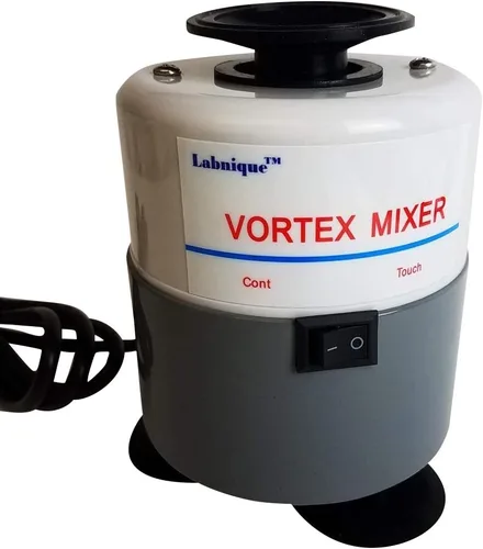Vista 3 de Mezclador Vortex con modo táctil y continuo, agitador de vórtice resistente, 110 V