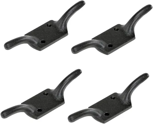 Vista 11 de Hierro Forjado Abastecimiento de la ventana gancho Negro 4" H Renovator