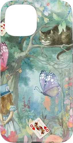 Vista 6 de iPhone 16 Wonderland - Funda de Alicia en el país de las maravillas