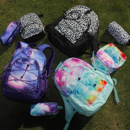 Vista 7 de Choco Mocha - Mochila para niñas y adolescentes, 18 pulgadas, 18 pulg., Mochila