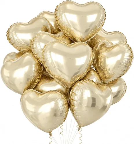 Vista 20 de 15 globos de papel de aluminio en forma de corazón negro de 18 pulgadas para el día de San Valentín, día de la madre, compromiso, aniversario