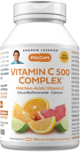 Vista 9 de ANDREW LESSMAN ProCaps Vitamina C 500 Complejo 60 Cápsulas