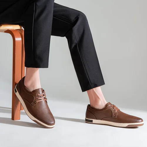 Vista 2 de Jousen Tenis informales a la moda para hombre