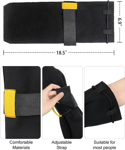 Vista 3 de Calcetines de entrenamiento de béisbol, calcetines de entrenamiento ajustables de béisbol y softbol, fortalece tu brazo, habilidades de lanzamiento