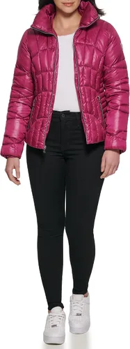 Vista 2 de GUESS Chaqueta acolchada acolchada para mujer