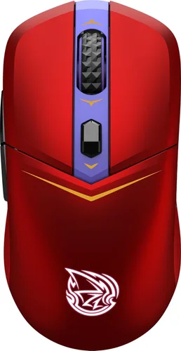Vista 2 de msi Versa W MLG Edition RED - Ratón para juegos, 26,000 DPI, interruptores Kailh de 60M+ clics, sensor óptico, diseño ergonómico ambitextro de mano