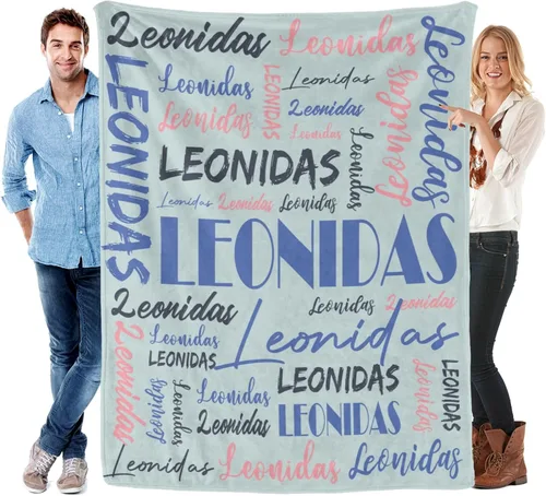 Vista 35 de Manta personalizada para niños y adultos, manta personalizada con nombre, manta de franela personalizada con nombre, manta personalizada con nombre