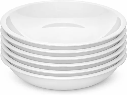 Vista 11 de Mintra Home - Platos reutilizables para servir (azul, cuadrado, 2 unidades (14 pulgadas)