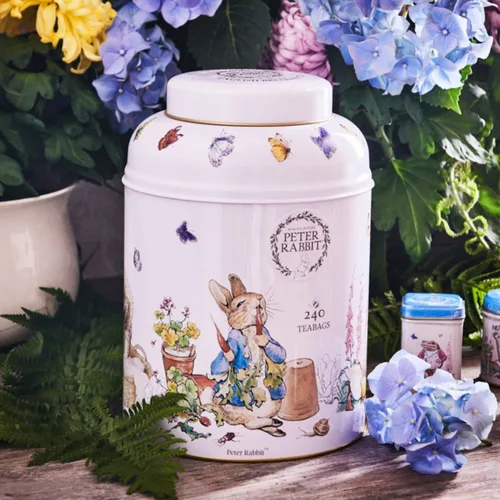 Vista 6 de New English Teas Beatrix Potter Peter Rabbit - Organizador de té con 240 bolsitas de té inglesas
