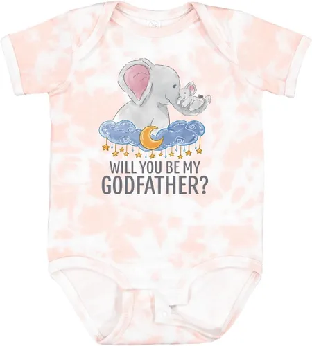 Vista 12 de inktastic Body de bebé Will You Be My Godfather