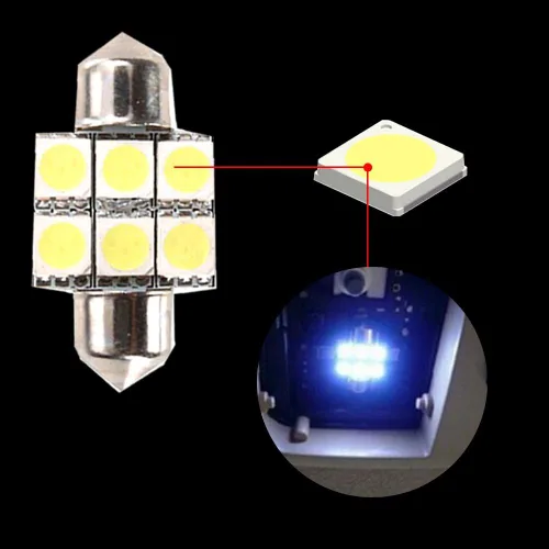 Vista 3 de Para Chevrolet coche LED bombillas de luz