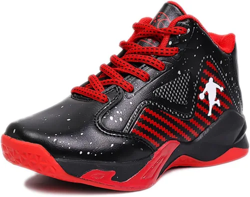 Vista 17 de Zapatos deportivos de baloncesto antideslizantes 3 negro