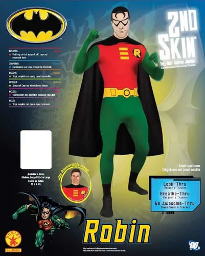 Vista 4 de Rubie's Hombres Dc Comics 2nd piel