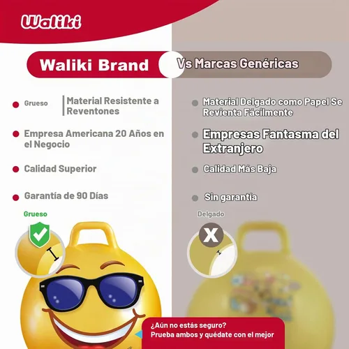 Vista 8 de WALIKI Bola Hippity Hop para adolescentes Hopper rosa de 22 pulgadas Bola de salto y salto para juego activo y diversión al aire libre