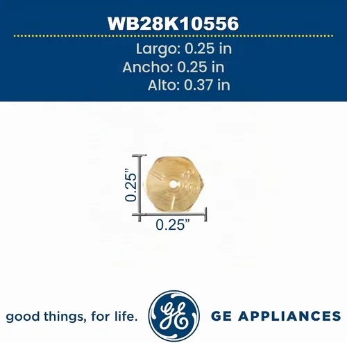 Vista 6 de Ge neral Electric WB28K10556 - Kit de conversión de estufa/horno