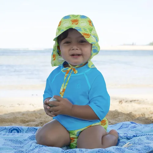 Vista 3 de green sprouts i play Rashguard para niñas