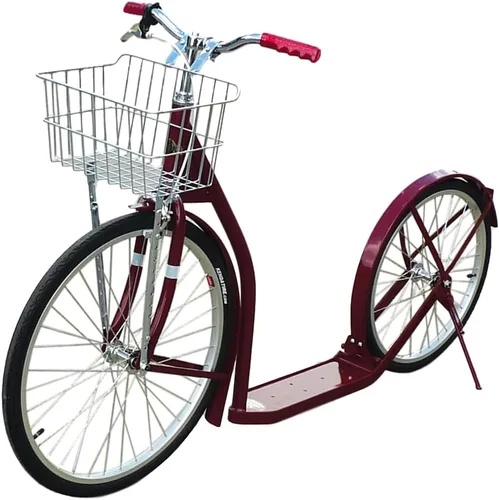 Vista 7 de Amish-Made Deluxe Kick Scooter Bike - Modelo 2420 - Tamaño adulto