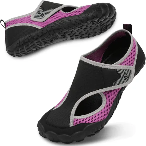 Vista 2 de Spesoul Zapatos de agua para mujer y hombre, para natación, playa, secado rápido, para piscina, senderismo, entrenamiento, deportes acuáticos al