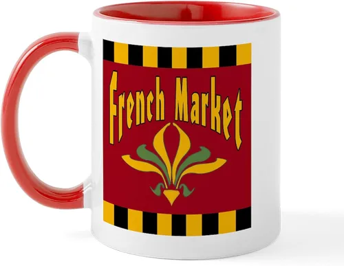 Vista 32 de CafePress Taza de café de cerámica con bandera francesa de 11 oz (11.0 fl oz)